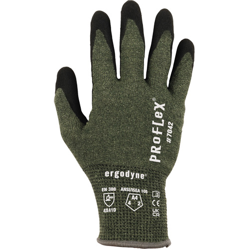 Proflex 7042 Cut-Resistant Gloves, Small, 18 Gauge, Nitrile Coated, ASTM ANSI Level A4/EN 388 Level D PB Rental Co. Ltd.