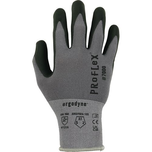 Gants enduits ProFlex 7000, Petit, Calibre 15, Rev&ecirc;tement Mousse de nitrile, ASTM ANSI niveau A1/EN 388 niveau 1/EN 388 niveau A PB Rental Co. Ltd.