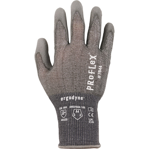 ProFlex 7025 Cut-Resistant Gloves, Small, 18 Gauge, Polyurethane Coated, ASTM ANSI Level A2/EN 388 Level B PB Rental Co. Ltd.