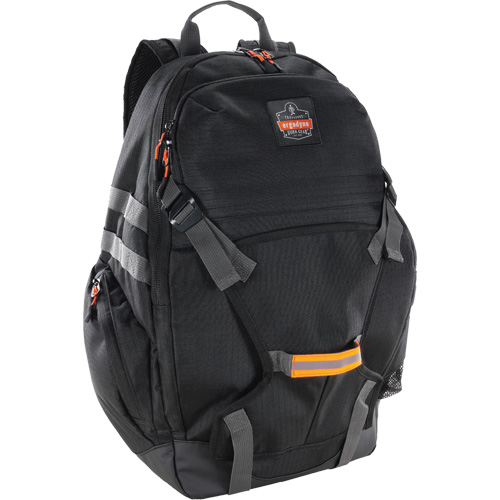 Arsenal 5188 Work Gear Jobsite Backpack with Hardhat Storage, 15" L x 7" W, Black, Nylon/Polyester PB Rental Co. Ltd.