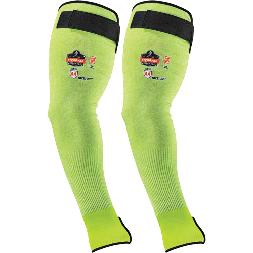 Manche de protection contre la coupe ProFlex 7941-PR, TenaLux, 18", ASTM ANSI niveau A4/EN 388 niveau D, Lime haute visibilit&eacute; PB Rental Co. Ltd.