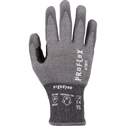 Gants enduit de PU r&eacute;sistant &agrave; la coupe ProFlex 7071, Petit, Calibre 18, Rev&ecirc;tement Polyur&eacute;thane, ASTM ANSI niveau A7/EN 388 niveau F PB Rental Co. Ltd.