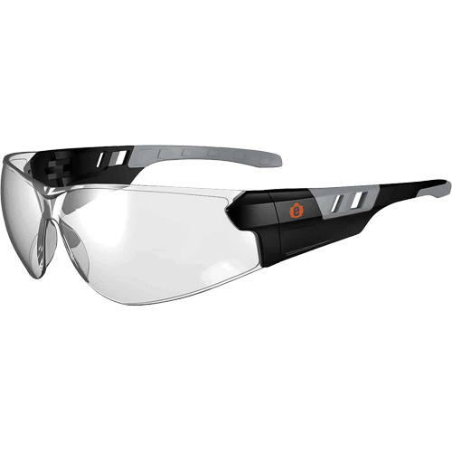 Lunettes de s&eacute;curit&eacute; sans monture Skullerz SAGA, Lentille Int&eacute;rieur/ext&eacute;rieur, Anti-&eacute;gratignures, ANSI Z87+/R&eacute;pond ou surpasse la norme CSA Z94.3 PB Rental Co. Ltd.