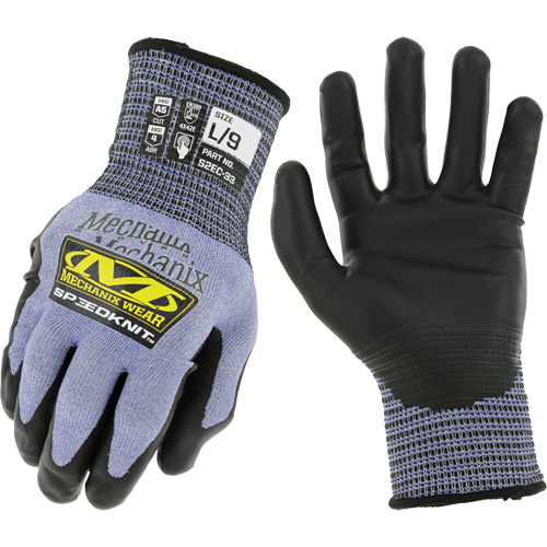 Gants r&eacute;sistants aux coupures SpeeKnit S2EC33, Taille 2T-Grand/11, Calibre 18, Rev&ecirc;tement Ur&eacute;thane, Enveloppe en PEHP/Tungst&egrave;ne, ASTM ANSI niveau A5/EN 388 niveau D PB Rental Co. Ltd.
