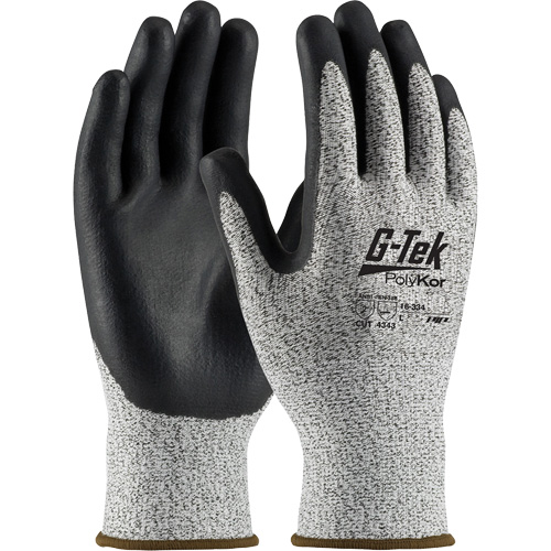 Gants r&eacute;sistants &agrave; la coupe G-Tek, T-petit, Calibre 13, Rev&ecirc;tement Nitrile, ASTM ANSI niveau A2/EN 388 niveau 3/EN 388 niveau B PB Rental Co. Ltd.