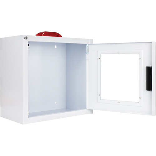 Standard Large AED Cabinet with Alarm & Strobe, Zoll AED Plus&reg;/Zoll AED 3/Cardio-Science/Physio-Control For, Non-Medical PB Rental Co. Ltd.