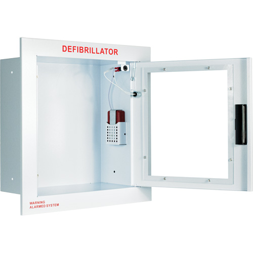 Fully Recessed Large Cabinet with Alarm, Zoll AED Plus&reg;/Zoll AED 3/Cardio-Science/Physio-Control For, Non-Medical PB Rental Co. Ltd.