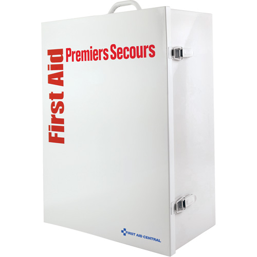 Armoire pour premiers soins SmartCompliance, R&eacute;pond &agrave; la norme CSA Z1220-17 type 3 environnements &agrave; haut risque, Moyen (26-50 travailleurs) PB Rental Co. Ltd.