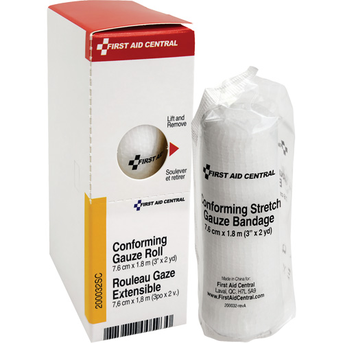 SmartCompliance&reg; Refill Conforming Stretch Gauze Bandage, Roll, 6' L x 3" W, Sterile, Medical Device Class 1 PB Rental Co. Ltd.