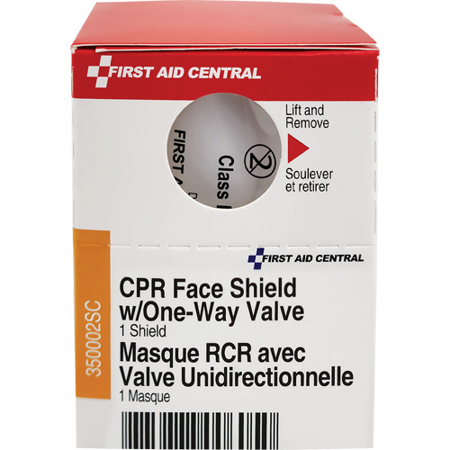 Recharge de visi&egrave;re RCR avec soupape unidirectionnelle SmartCompliance, Masque &agrave; usage unique, Classe 2 PB Rental Co. Ltd.