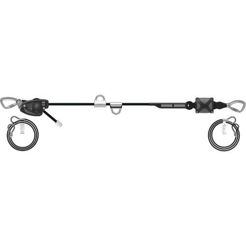 Corde de 60' pour ligne de vie temporaire horizontale, Corde d'alpinisme PB Rental Co. Ltd.