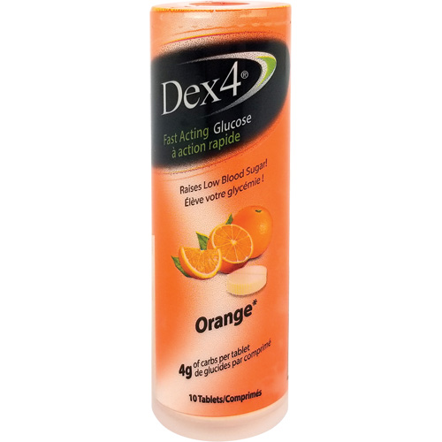 Comprim&eacute;s de glucose &agrave; action rapide Dex4 PB Rental Co. Ltd.