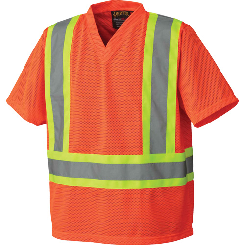 5992P T-shirt de s&eacute;curit&eacute;, Polyester, Petit, Orange haute visibilit&eacute; PB Rental Co. Ltd.