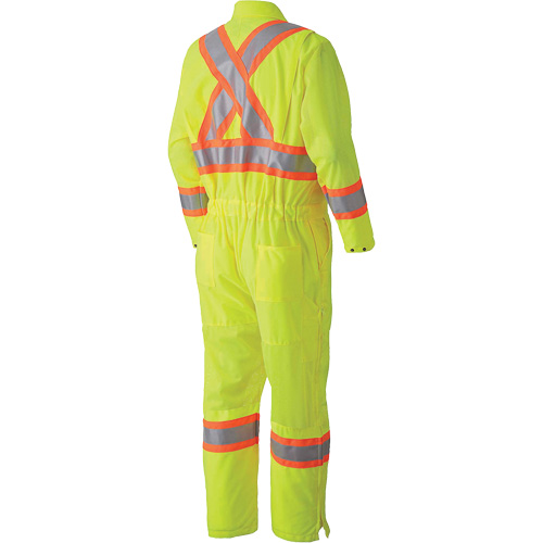5999A Traffic Safety Coveralls, X-Small, High Visibility Lime-Yellow PB Rental Co. Ltd.