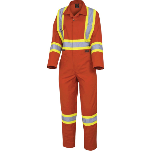 5514W Women's Safety Coveralls, X-Small, High Visibility Orange PB Rental Co. Ltd.