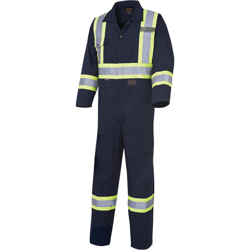 516T Coveralls, 40 (Tall), Navy Blue PB Rental Co. Ltd.