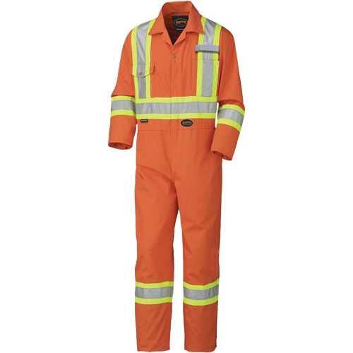 5513 Industrial Wash Coveralls, 36, High Visibility Orange PB Rental Co. Ltd.