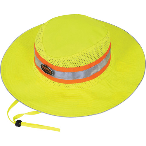 279 Ranger's Hat with Strap, High Visibility Lime-Yellow, Polyester PB Rental Co. Ltd.