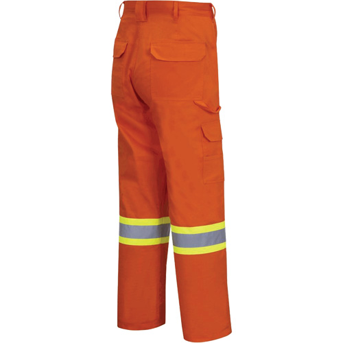 4462 Bright Safety Cargo Pants with Startech&reg; Tape, Cotton, 32, High Visibility Orange PB Rental Co. Ltd.