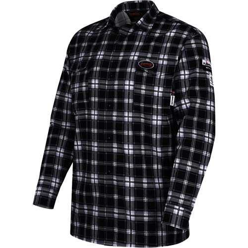 5781 Flame-Gard&reg; 100% Cotton Safety Shirt, Small, Multi-Colour PB Rental Co. Ltd.