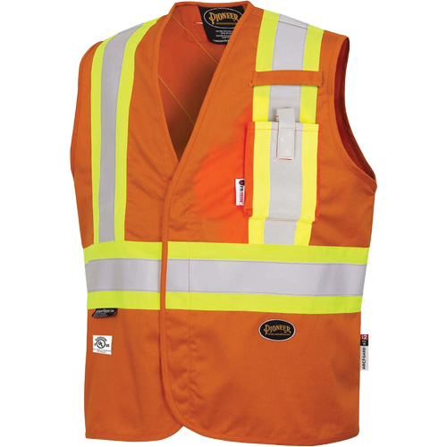 7728 Veste r&eacute;sistante aux arcs &eacute;lectriques FR-Tech, Petit, Orange haute visibilit&eacute;, 10 cal/cm² PB Rental Co. Ltd.