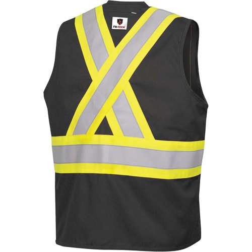 7729 Veste r&eacute;sistante aux arcs &eacute;lectriques FR-Tech, Petit, Noir, 10 cal/cm² PB Rental Co. Ltd.