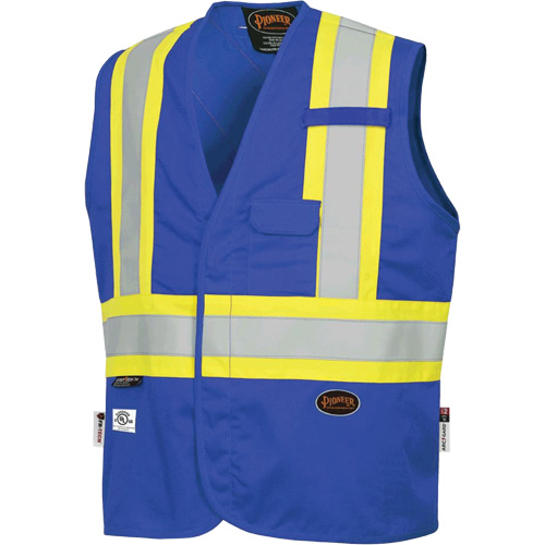 7730 FR-Tech&reg; Flame-Resistant Arc Safety Vest, Small, Royal Blue, 10 cal/cm² PB Rental Co. Ltd.