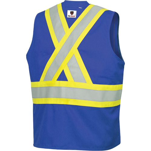 7730 FR-Tech&reg; Flame-Resistant Arc Safety Vest, Small, Royal Blue, 10 cal/cm² PB Rental Co. Ltd.