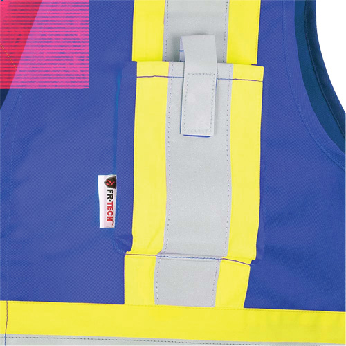 7730 FR-Tech&reg; Flame-Resistant Arc Safety Vest, Small, Royal Blue, 10 cal/cm² PB Rental Co. Ltd.