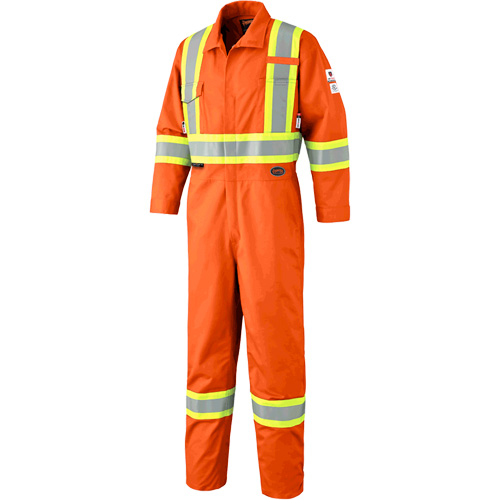 7702T FR-Tech&reg; Arc-Rated Coverall, Size 40 (Tall), High Visibility Orange, 10 cal/cm² PB Rental Co. Ltd.