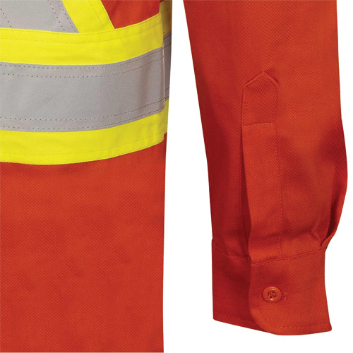 7743 Chemise de s&eacute;curit&eacute; ignifug&eacute;e FR-Tech, Petit, Orange haute visibilit&eacute; PB Rental Co. Ltd.