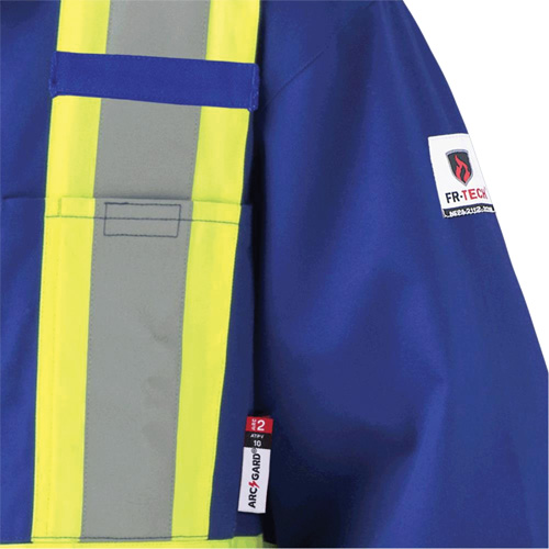 7706 FR-Tech&reg; Flame-Resistant Coverall with Leg Zippers, Size 36, Royal Blue, 9.7 cal/cm² PB Rental Co. Ltd.