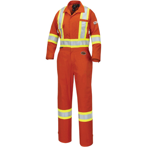 7702W Combinaison FR-Tech ignifuge/contre les arcs pour femme, Taille T-petit, Orange haute visibilit&eacute;, 10 cal/cm² PB Rental Co. Ltd.