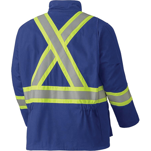 5523 Manteau de s&eacute;curit&eacute; ignifuge, Petit, Bleu royal, 58 cal/cm² PB Rental Co. Ltd.