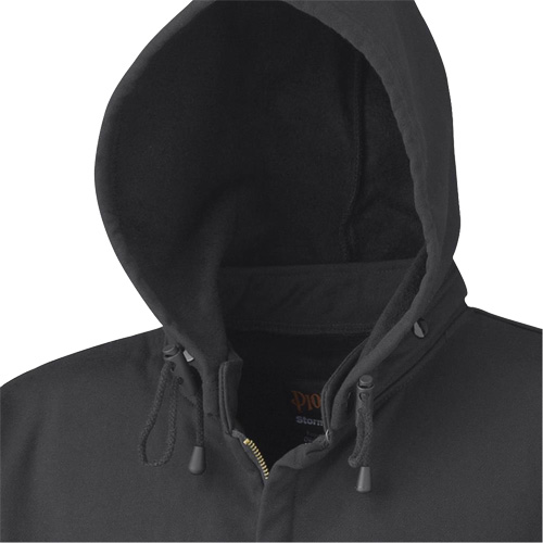 337 Flame-Resistant Zip Style Hoodie, Men's, X-Small, Black, 22 cal/cm² PB Rental Co. Ltd.