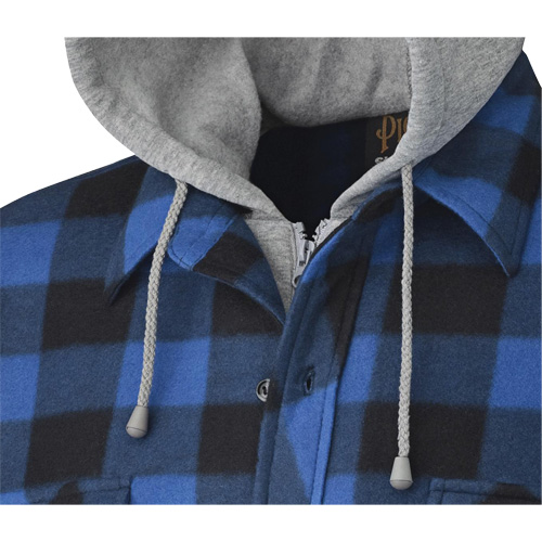 415SS Chemise &agrave; capuche matelass&eacute;e, Hommes, Petit, Multicolore PB Rental Co. Ltd.
