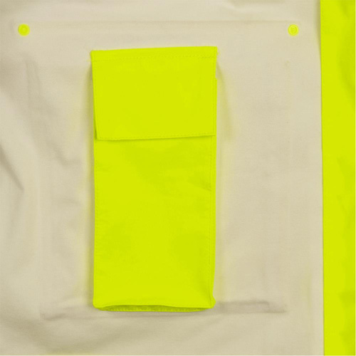5881 Manteau de pluie ignifuge et protection contre les &eacute;clats d'arc &eacute;lectrique, T-petit, Jaune haute visibilit&eacute;, 10 cal/cm² PB Rental Co. Ltd.