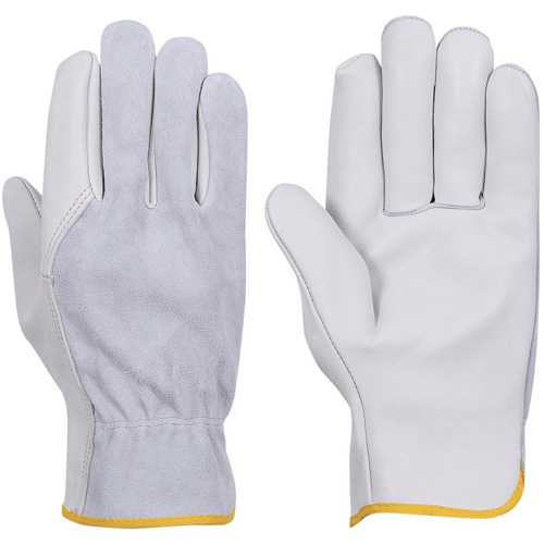 535G Gants de chauffeur beige, Petit, Paume en Cuir fleur de vache PB Rental Co. Ltd.