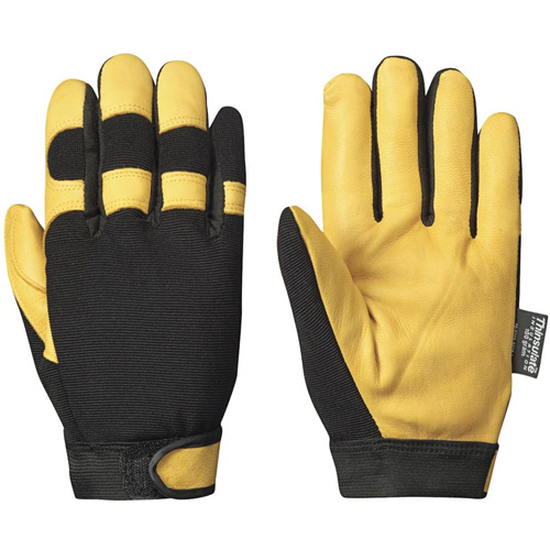 891 Gants ergonomiques isol&eacute;s de m&eacute;canicien, Paume Cuir fleur de ch&egrave;vre, Taille Petit PB Rental Co. Ltd.
