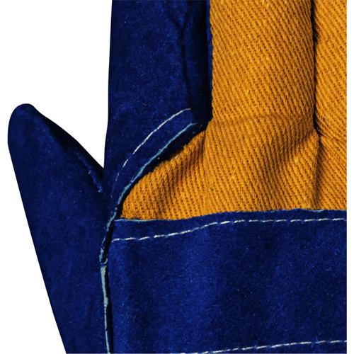 630 Gants d'appareilleur isol&eacute;s bleus, Taille unique, Paume en Cuir de vache refendu, Doublure en Boa PB Rental Co. Ltd.