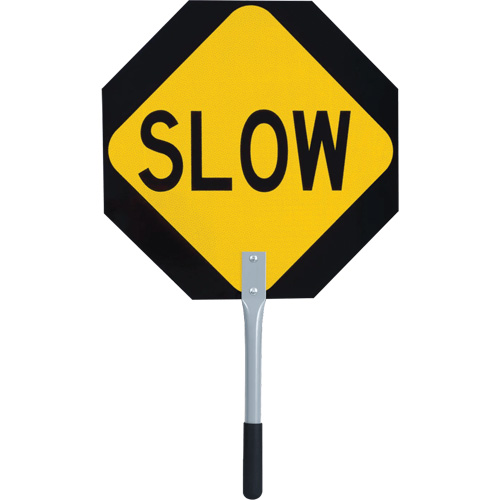 456 Traffic Stop/Slow Paddle, Corrugated Plastic PB Rental Co. Ltd.