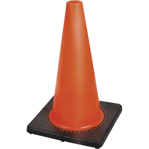 181P Premium Flexible Safety Cone, 18", Orange PB Rental Co. Ltd.
