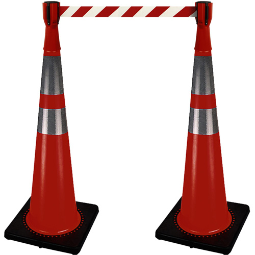2308 Traffic Cone Topper with 10' Barricade Tape PB Rental Co. Ltd.