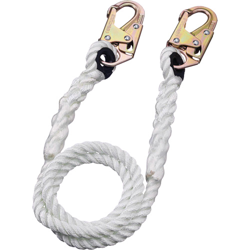 LAN-1222-6 Longe de retenue en corde, 1 branches, 6', Classe CSA A PB Rental Co. Ltd.