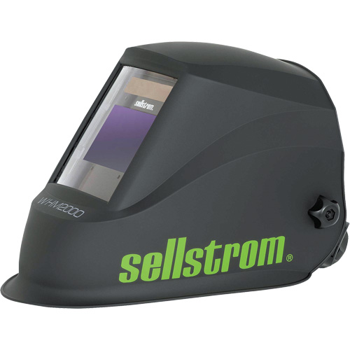 WHM2000 Casque de soudage ADF de la s&eacute;rie Advantage Plus, 3,94" lo x 2,36" la Champ de vision, Noir/Vert PB Rental Co. Ltd.