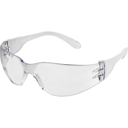 X300 Lunettes de s&eacute;curit&eacute;, Lentille Transparent, Anti-&eacute;gratignures, ANSI Z87+/R&eacute;pond ou surpasse la norme CSA Z94.3 PB Rental Co. Ltd.