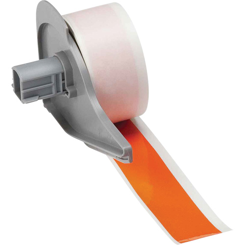 All-Weather Permanent Adhesive Label Tape, Vinyl, Orange, 1" Width PB Rental Co. Ltd.