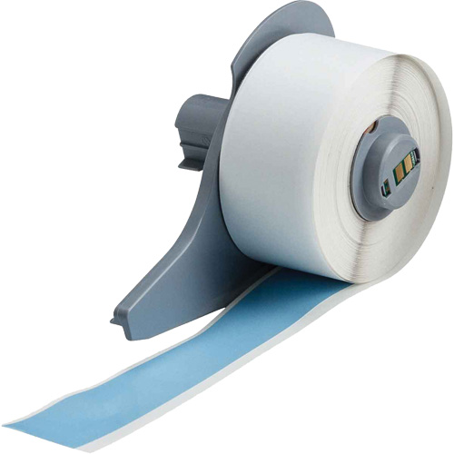 All-Weather Permanent Adhesive Label Tape, Vinyl, Blue, 1" Width PB Rental Co. Ltd.