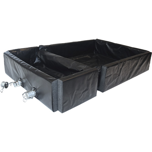 Ultra-Track Berm, 144 US gal. Capacity, 4' W x 6' L x 12" H, Foam Wall PB Rental Co. Ltd.