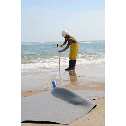 Ensemble Ultra-Oil Blanket, Mati&egrave;res dangereuses/Huile seulement/Universel, 120" x 60", 8,3 gal. US d'absorption PB Rental Co. Ltd.